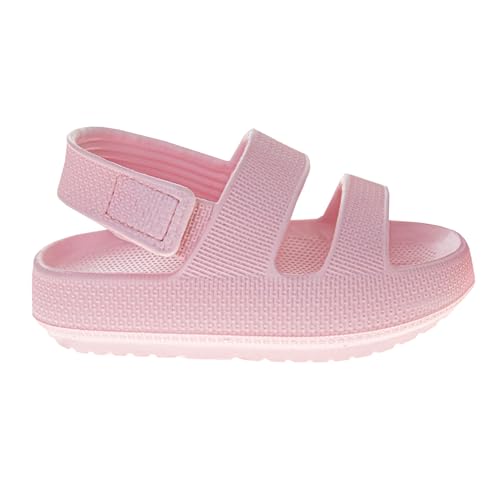 Josmo Kids Open Toe Strap Sandals - Lightweight Boys Girls Summer Shoes Size 5-10 Toddler4