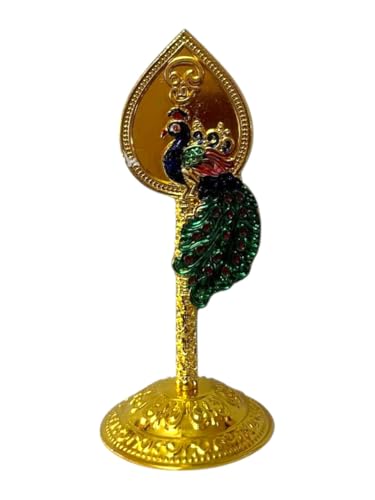 Image of Steel Murugan Vel Statue (8 cm) | Divine Lord Karthikeya Spear for Car Dashboard & Pooja Room Decor | Durable Red Vel Idol for Altar & Spiritual Gifting (vel mayil)