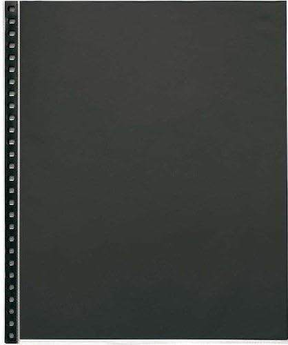 Prat Paris Archival Polypropylene Sheet Protectors with Multi-Hole Perforations, 18" x 24", Fits for Start 1,2,3,4,SE,Premium, Pack of 5.