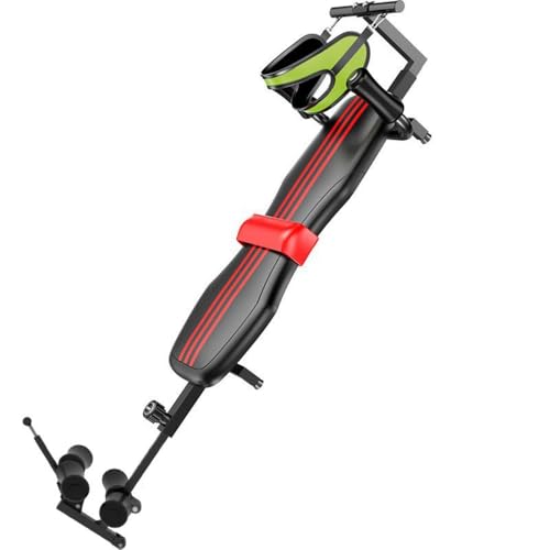 Aeroorストレッチ器具、高さ調節器具、背中伸ばし 全身ストレッチ運動器具、腰椎牽引ベッド、背筋、腰痛緩和、腰枕、猫背改善、背筋ストレッチ、リラクゼーション、姿勢矯正、人間工学に基づいたデザイン、移動簡単、収納簡単 (プレミアムモデル)