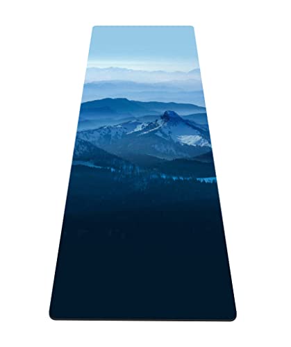 Nuveti Yoga Mat Eco Friendly Tpe Non Slip Fitness Exercise Mat With Carrying Bag,72"X24" Extra Thick 6Mm Exercise & Workout Mat For Yoga, Pilates Fitness And Floor Exercises #TOP9