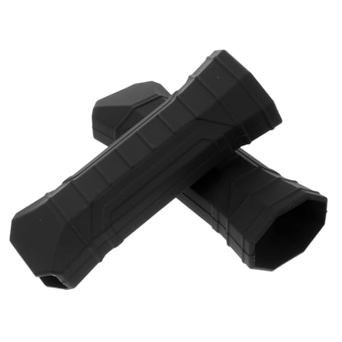 OSOLADY 2pcs Professional Silicone Racket Grip Cover Anti-Slip Handle Sleeve for Ball Paddle