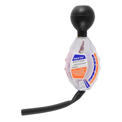 SHMZK Coolant Tester Accessory, Dial Type Antifreeze Coolant Car Battery Hydrometer Tester,...
