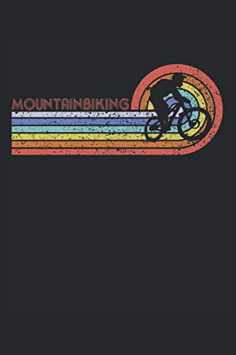 Biker Bicycle Road Bike Cycologist Cycopath Bike MTB Retro Vintage: NOTEBOOK - Funny Cyclist Bicycle Gift, Gift Idea - A5 (6x9) - 120 pages - DOTTED - ... Sketch, Gift, Birthday, Funny, Mountain Bike