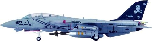 Hogan Miliary 1-200 HG6665 Grumman F-14B Tomcat Diecast Model USN Vf-103 Jolly Rogers44; Aa10344; USS John F. Kennedy44; Last F-14 Cruise 2004