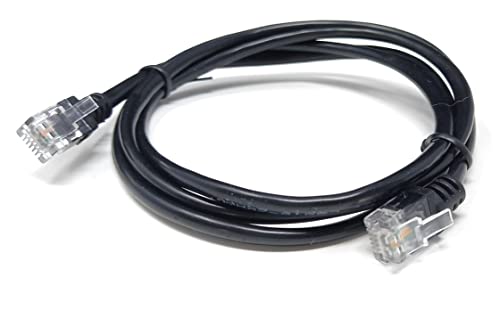 DRUT 1m RJ11 to RJ11 ADSL 2 High Speed Broadband Modem Telephone Cable Transmits Data Up to 100 Mbits/sec - Image 4