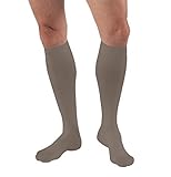 JOBST for Men Knee High Closed Toe Compression Stockings, Extra Firm Legware for All Day Comfort for Males, Compression Class- 20-30