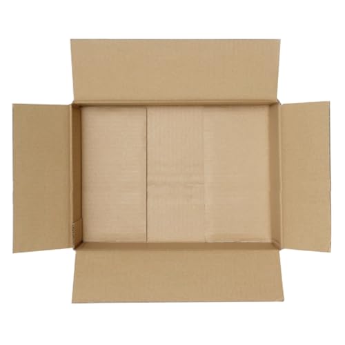 Image of BonKaso 3 Ply Brown Corrugated Packaging Packaging Box Size:12x10x8 inch, Pack of 10