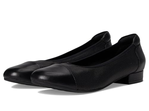 David Tate Mocassim feminino Newton, Preto, 8.5 X-Wide