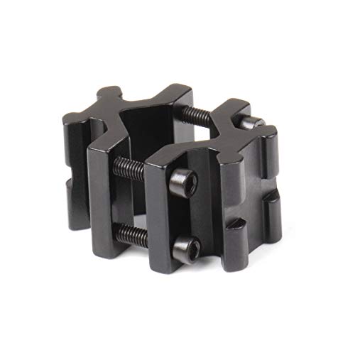 TokFly Dual Rail One Slot Barrel Clamp Mount Weave Picatinny Weaver Barrel Mount