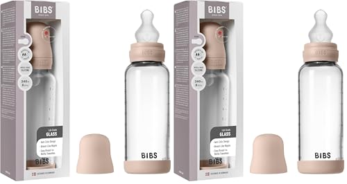 Biberon en verre BIBS 240ml la solution anti-colique pour bébé