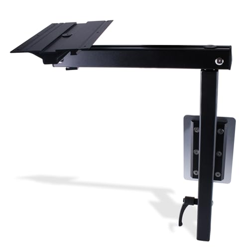 CNCYEAH Pied de table à fermeture éclair - Réglable à 360 ° - Pivotant - Surface oxydée - Pour camping-car, yacht, camping-car