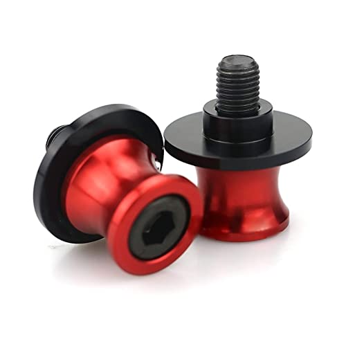 Sliders bras oscillant ER6N pour support arrière moto Kawasaki rosso