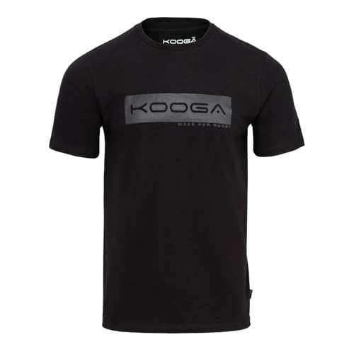Image of Kooga Mens Essential Logo T-Shirt Black XL