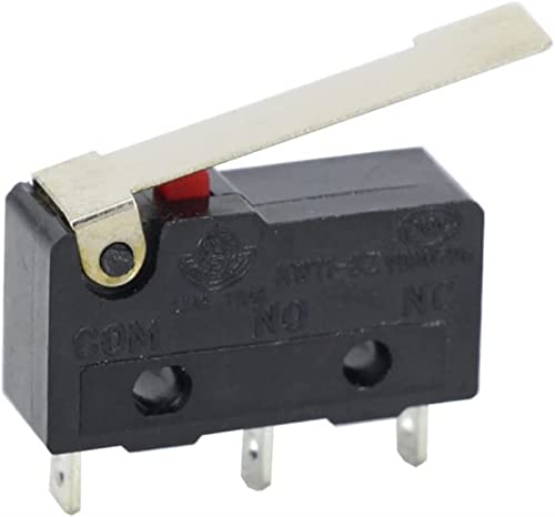 Micro Switch KW11-3Z 3 pin sans roulette pour réparations électroniques et domotiques x10
