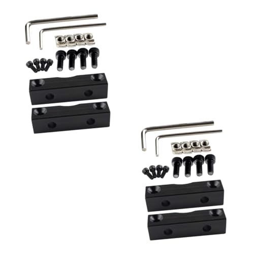Gatuida 2sets Printer Z Stepper Motor Mount Aluminum Alloy Bracket Holder Rack for Electric Stepper Motor