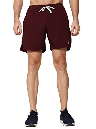Image of Mens Arrival Athletic Cotton Shorts Two Side Pockets Super Stretchy Elastic with Drawstrings Running, Gym, Yoga, Fitness & Casual Wear Activewear Workout Shorts for Men