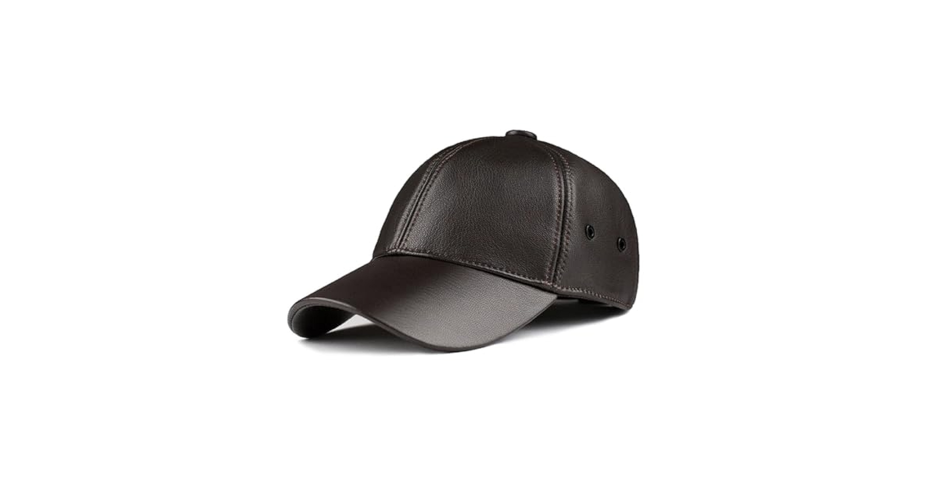 帽子 OVERRIDE LAMB LEATHER CASQUETTE Casual Outfitters Solid Genuine Lambskin Leather Cap