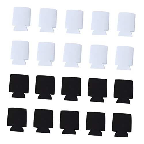 Happyyami 20 Pezzi stiramaniche Siamese Birra Set di Tazze Termiche