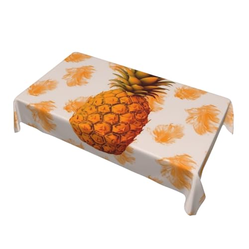 Nappe imperméable contre les taches pour table rectangulaire