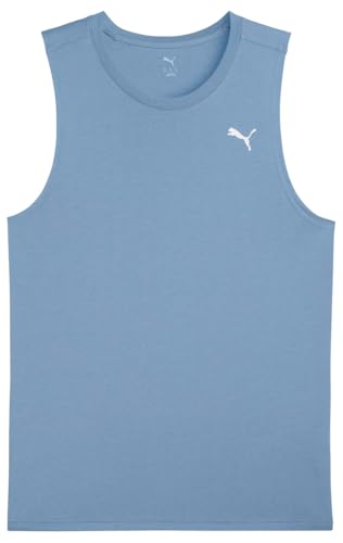 PUMA M TAD TECH Triblend Sleevless Tank Cool Blue