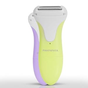 Lady Electric Shaver,Electric Razor for Women,Bikini Trimmer,Electric Razor for Legs,Shaver for Women Pubic hair,Foil Shaver,Body Hair Removal for Underarms,Wet/Dry,Cordless,Chartreuse/xv7t