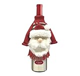 St. Nicholas Square® Santa Ugly Sweater Wine Bottle Cover