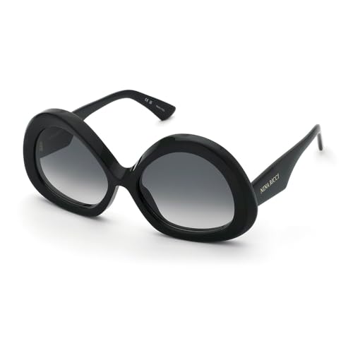 SUNGLASSES Nina Ricci - MAT: Cellulose acetate_C: SHINY BLACK D:...