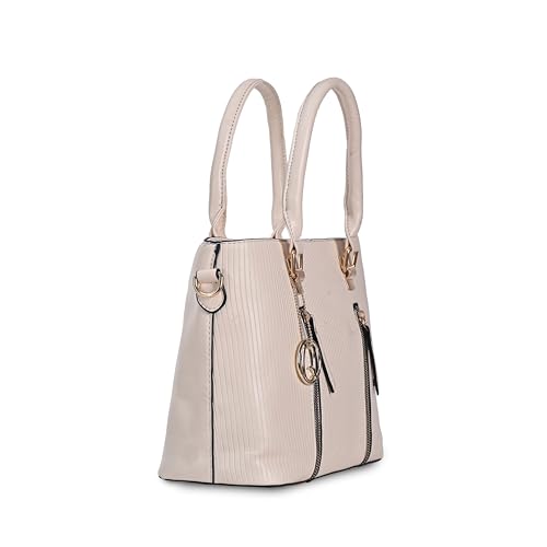 Image of AJANTA QIARRA Women Artificial Leather Premium Textured Shoulder Bag | Handbag with Detachable Slings