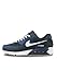 Nike Mens Sneaker, Midnight Navy/Black/Gum Medium Brown, 7.5 UK