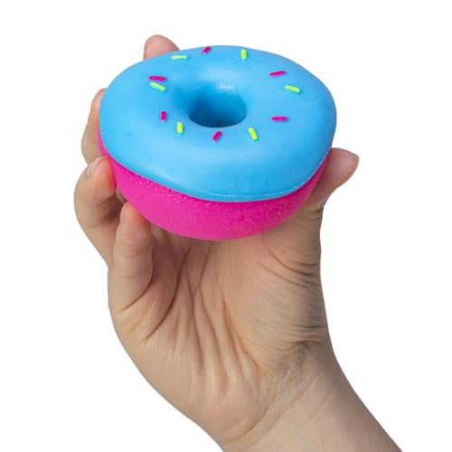 image for Schylling NeeDoh Dohnuts - Sensory Fidget Toy - Assorted Colors - Ages