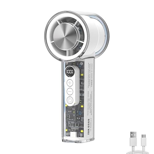 Ventilateur de refroidissement manuel USB à 100 vitesses réglables pour un air frais sur mesure