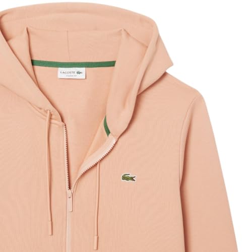 Image of Lacoste Men's Classic Fit Zipped Fleece Sweatshirt