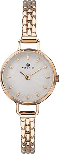 Price comparison product image Accurist Womens Analogue Classic Quartz Watch with Brass Strap 8273
