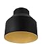 Price comparison product image OSRAM 1906 Pendulum Cup Pendant Light, Aluminium, Black/Gold