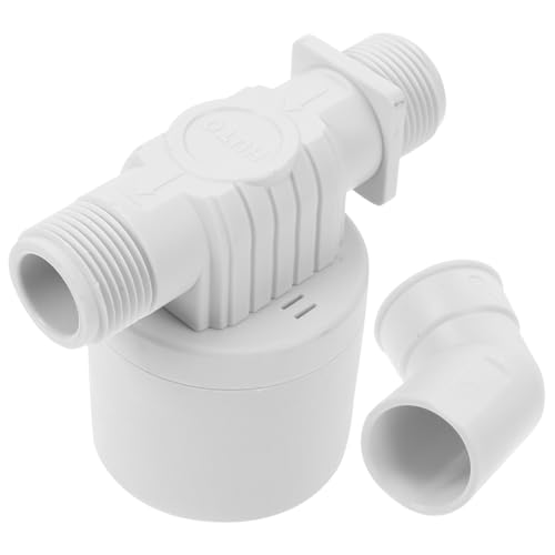 LIFKOME Water Level Control Valve Water Level Float Tank Float Valve White Pa Nylon