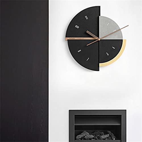 Modern Design Large 3D Home Decoration Wooden Creative Watch Living Room Decoration