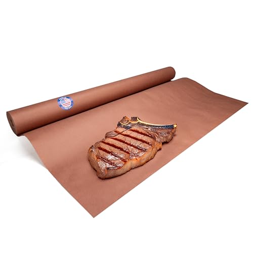 Peach Butcher Paper 36" x 2160" (180 feet) - USA-Made Natural Butcher Paper Roll for Meat and Fish - Uncoated, Unwaxed & Food-Grade Material for Smoking Meat, Grilling & BBQ by IDL Packaging by IDL Packaging - Used condition - US$23.86