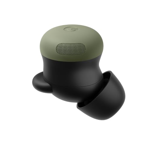 Google Pixel Buds Pro 2 – kabellose Kopfhörer mit aktiver Geräuschunterdrückung – Bluetooth-Kopfhörer – Olive – Ansicht 3