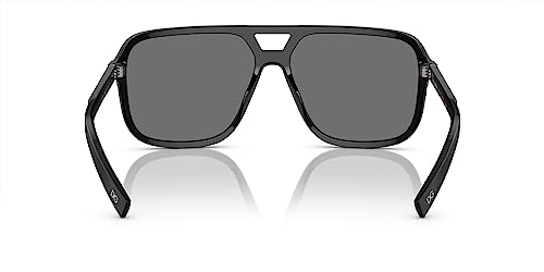 Dolce & Gabbana DG4354 Men's Sunglasses Black/Dark Grey 613