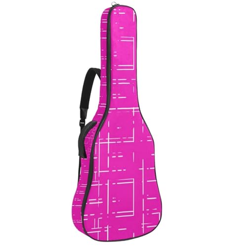 Housse pour guitare de 101,6 cm étanche résolvant les chocs de transport