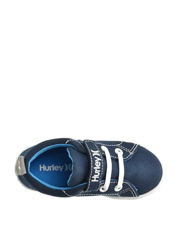 Hurley Toddlers and Little Kids Lightweight Sneakers Titan with Adjustable Strap and Elastic Laces, Boys and Girls Shoe for All Activities4