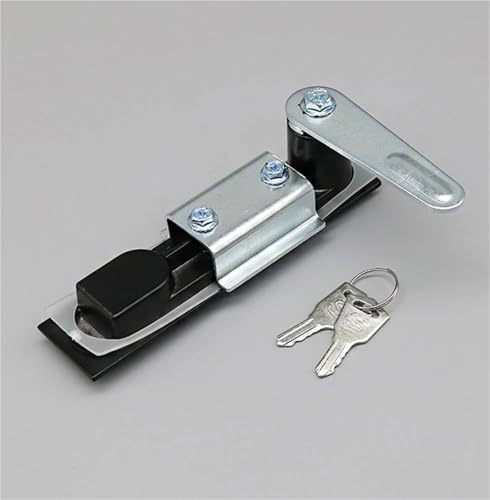 Serrure pour armoire de commande électrique MS818 noire robuste