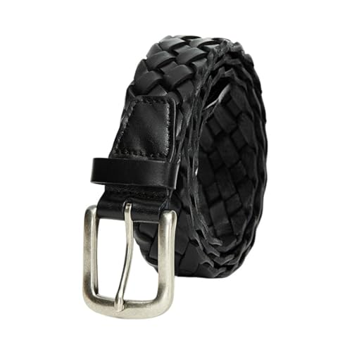 Woven Braided Belt for Men - 1 3/8