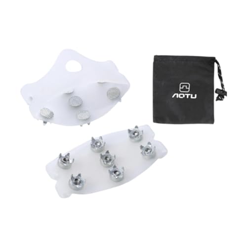 Deevoka Grampos de gelo suprimentos calçados sapato picos grampos para ao ar livre sobre bota pesca