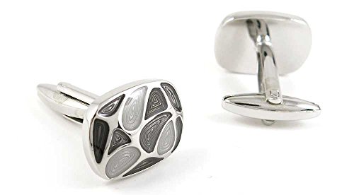 Par de mancuernas clásicas para hombre miniatura 2