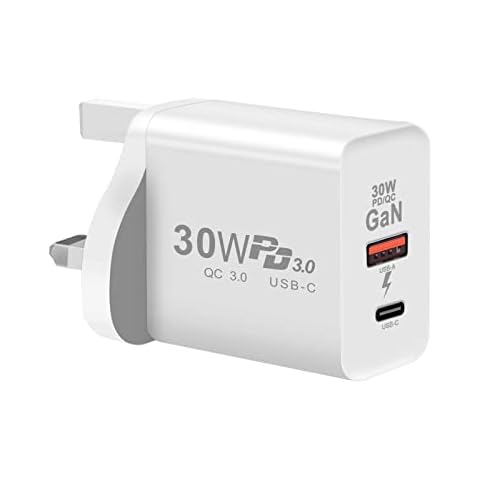 30W USB C Charger, Etopgo GaN USB C Power Adapter PD3.0 Fast Charger for Google Pixel 7/7Pro,Pixel 6/6Pro, iPhone 14 Pro Max/14/13/12/11 Galaxy S22 Ultra/S2 Cover