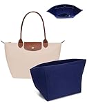 Photo Gallery dafroh purse organizer, multi-pocket felt handbag organizer, folding tote bag organizer insert for insert wallet organizer for longchamp (blu scuro, medio) Photo Gallery dafroh purse organizer, multi-pocket felt handbag organizer, folding tote bag organizer insert for insert wallet organizer for longchamp (blu scuro, medio)