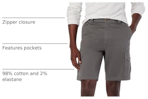 Image of LEVI Strauss Signature Men's Essential Cargo Shorts