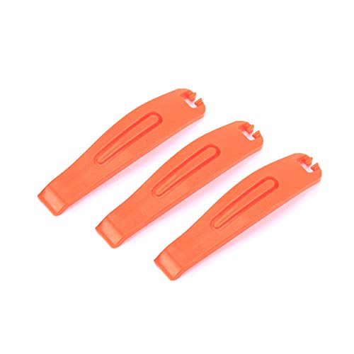 ESTIQ Ultra Strong Bicycle Bike Plastic Tire Levers Changing Tools, Cycling Repair Accessories Tools, Nylon Tire Repair Tool for Bike Tires Set of 3